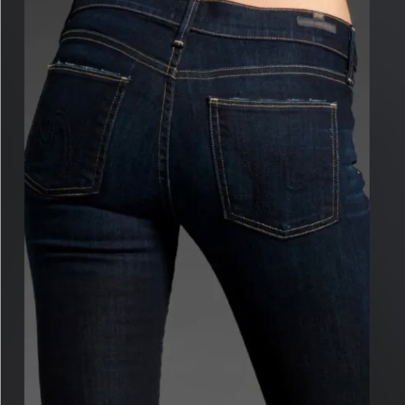 Citizens of Humanity Dark Wash Straight Leg Jeans - Picture 11 of 13